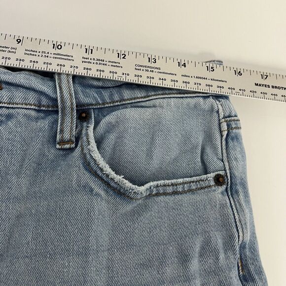 J Crew Womens Mid Rise Skinny Jeans Size 29 Blue Light Was Cotton Blend Denim - Picture 9 of 11